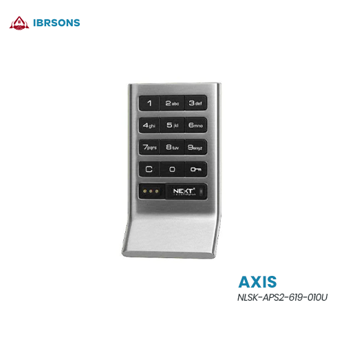 AXIS - NLSK-APS2-619-010U Elegant Design With All Metal Housing Standard Keypad Locker Lock