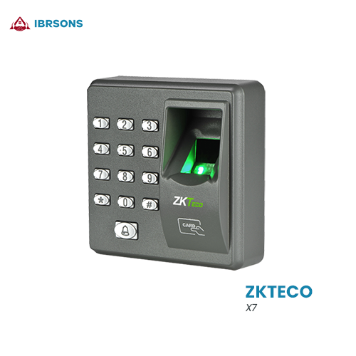 ZKTECO - X7 Innovative Biometric Reader Time Attendance For Access Control Systems Offering Unparalleled Performance