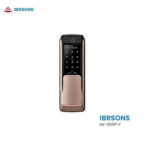 IBRSONS–AK-S101P-F Digital Door Lock, Hybrid Installation