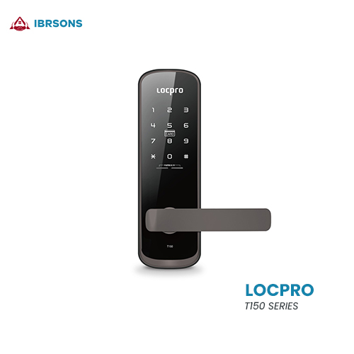 LOCPRO - T150 Series Simple & Dynamic Design Smart Door Lock - Fire Detection Function, Remote Controlled