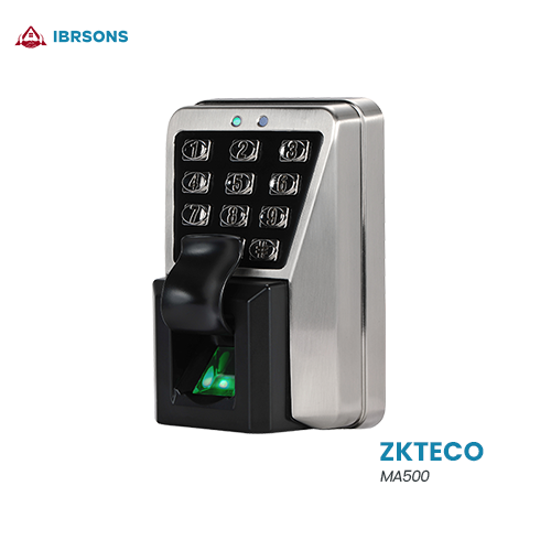 ZKTECO - MA500 Advanced Biometric Access Control Terminal That Can Be Operated In Standalone Mode As Well As Network Mode Through TCP/IP Or RS485 For Software Management.