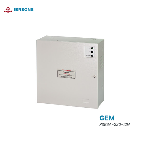 GEM - PSB3A-230-12N PSB Series High Performance Torodial Transformer Linear Power Supply Unit -