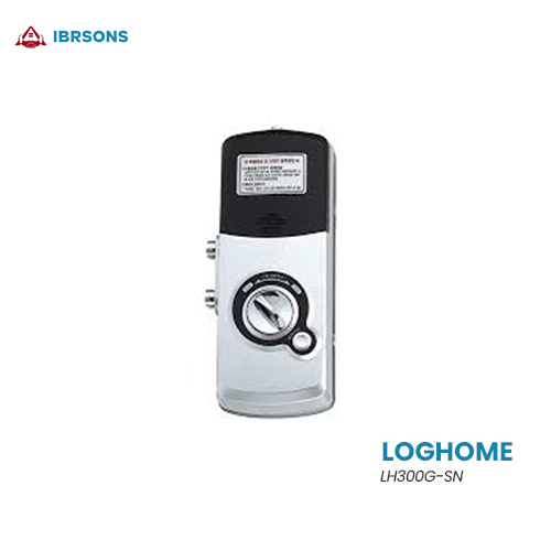LOGHOME - LH300G-SN Simple & Convenient Modern Design 2 Way Operated Pin & Card Digital Glass Door Lock - Remote Control(Optional)