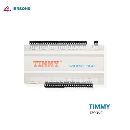 Timmy - TM-S04 Multi Doors Fingerprint Reader RFID Kit Door Access Control Panel Board (4 Doors) - USB, TCP/IP