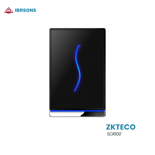 ZKTECO - SCR100 Made With Elegant Design And Professional Surface Treatment, IP Based RFID Access Control Device