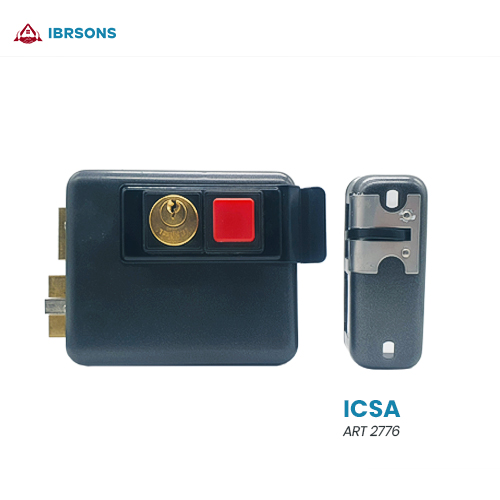 ICSA - ART 2776 Electric Rim Gate Lock With Push Button & Lockup ...