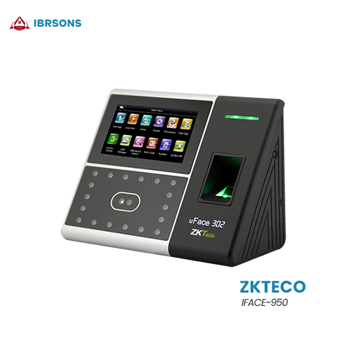 ZKTECO - Iface-950 Advanced Face Algorithm And Multi-Biometric Access Control Terminal With Facial, Fingerprint And RFID Verification Modes